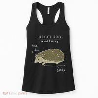 Hedgehog Cute Hedgehogs Women's Tank Top thumb 0