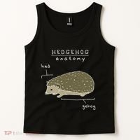 Hedgehog Cute Hedgehogs Tank Top thumb 2