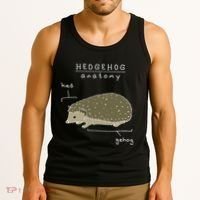 Hedgehog Cute Hedgehogs Tank Top thumb 3