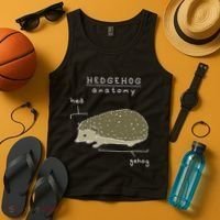 Hedgehog Cute Hedgehogs Tank Top thumb 4