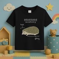 Hedgehog Cute Hedgehogs Toddler T-Shirt thumb 3