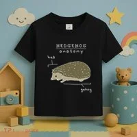 Hedgehog Cute Hedgehogs Toddler T-Shirt thumb 3