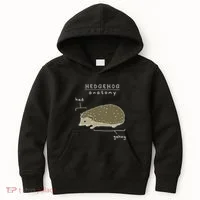 Hedgehog Cute Hedgehogs Kids Hoodie thumb 0