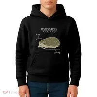 Hedgehog Cute Hedgehogs Kids Hoodie thumb 4