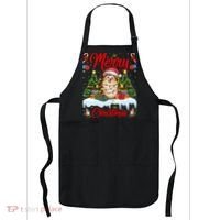 Hedgehog Christmas Hedgehog Xmas Tree Lighting Santa Hat Apron thumb 0