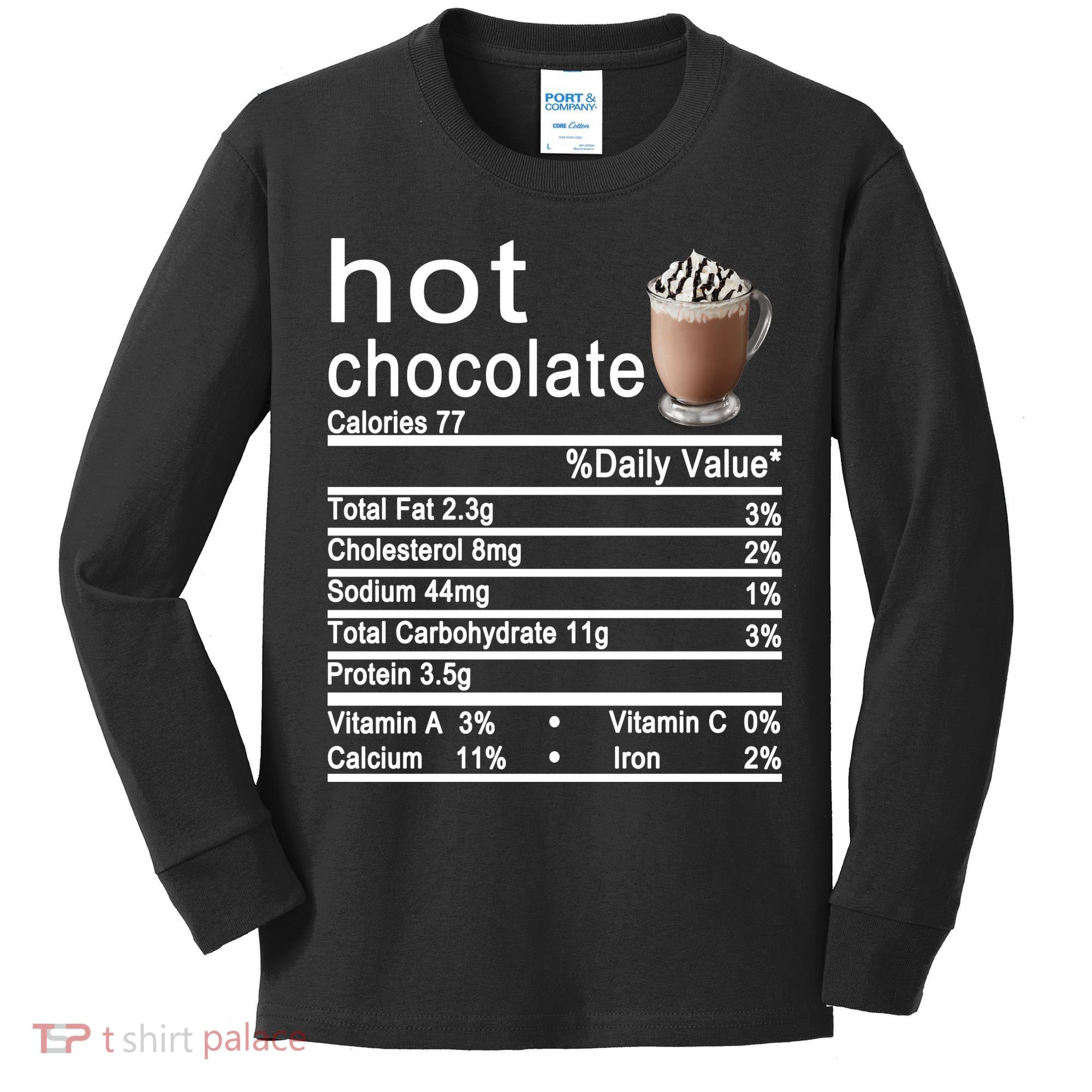 Hot Chocolate Kids Long Sleeve Shirt