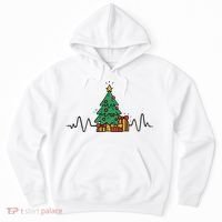 Heartbeat Christmas Holiday Hoodie thumb 0