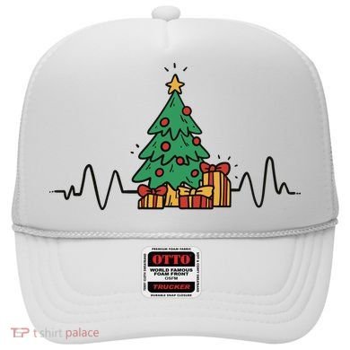 Heartbeat Christmas Holiday Hat