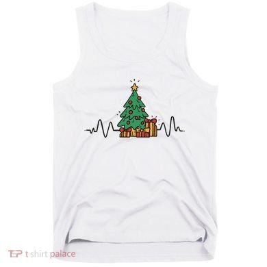 Heartbeat Christmas Holiday Tank Top