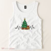 Heartbeat Christmas Holiday Tank Top thumb 2