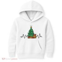 Heartbeat Christmas Holiday Kids Hoodie thumb 0