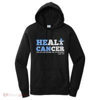 He Can Heal Cancer Lung Cancer Awareness Christian Religious Women's Hoodie thumb 0