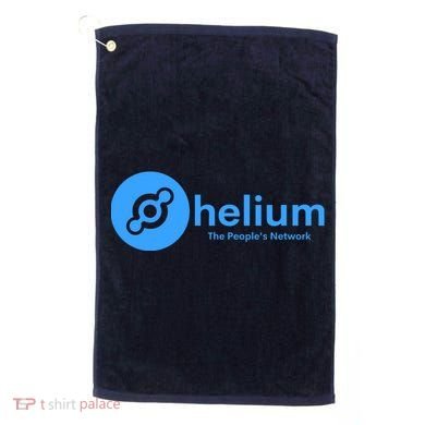 Helium Crypto HODL HNT Token, Helium Miner, People’s Network Golf Towel