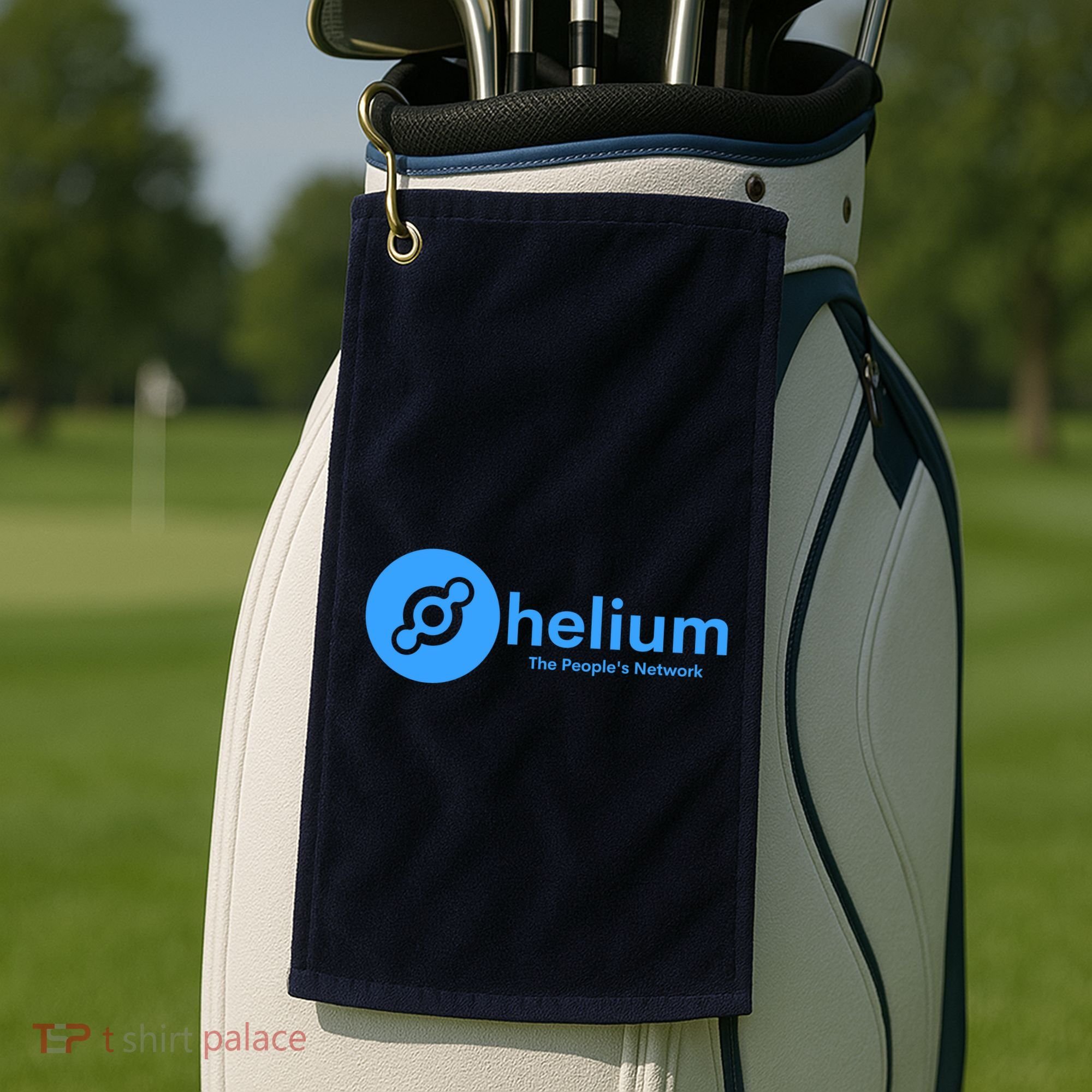 Helium Crypto HODL HNT Token, Helium Miner, People’s Network Golf Towel