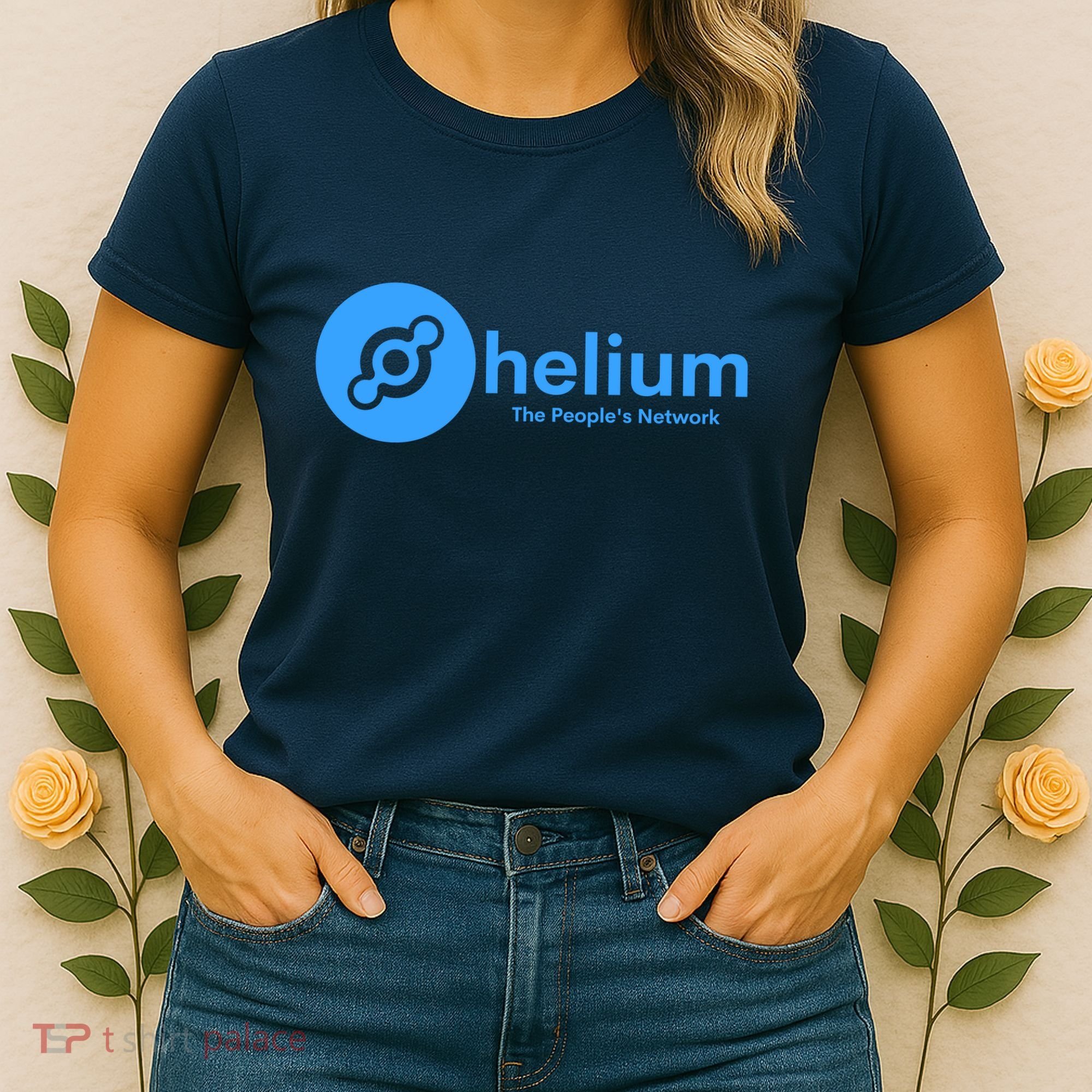 Helium Crypto HODL HNT Token, Helium Miner, People’s Network Women's T-Shirt