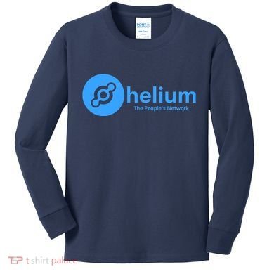 Helium Crypto HODL HNT Token, Helium Miner, People’s Network Kids Long Sleeve Shirt