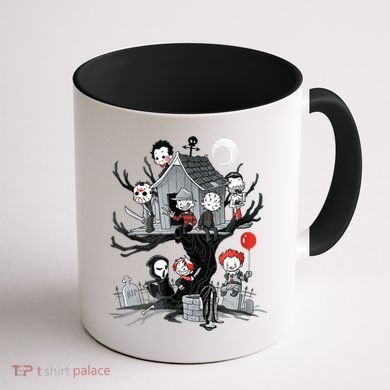 Horror Clubhouse Coffee Mug back