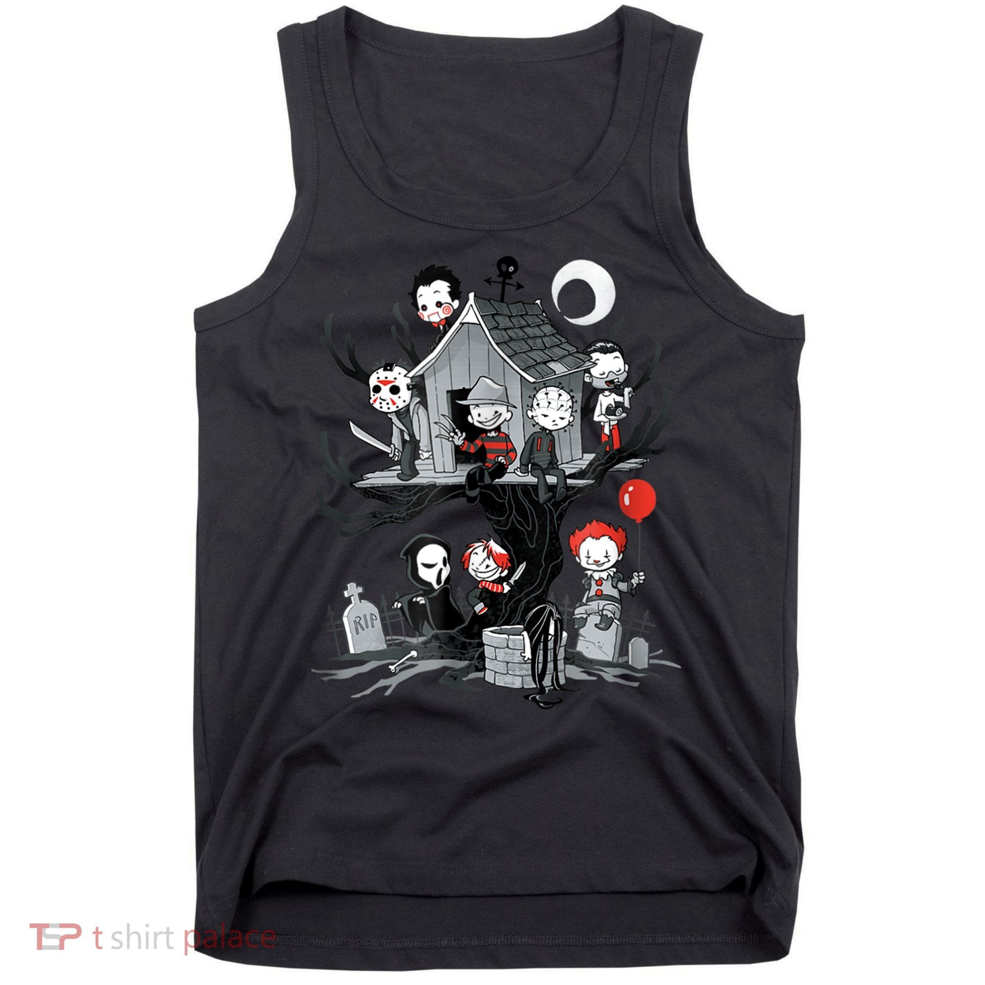Horror Clubhouse Tank Top