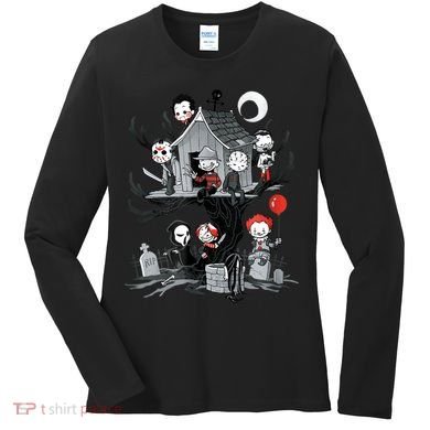 Horror Clubhouse Women's Long Sleeve Shirt