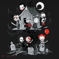Horror Clubhouse Kids Sweatshirt thumb 2