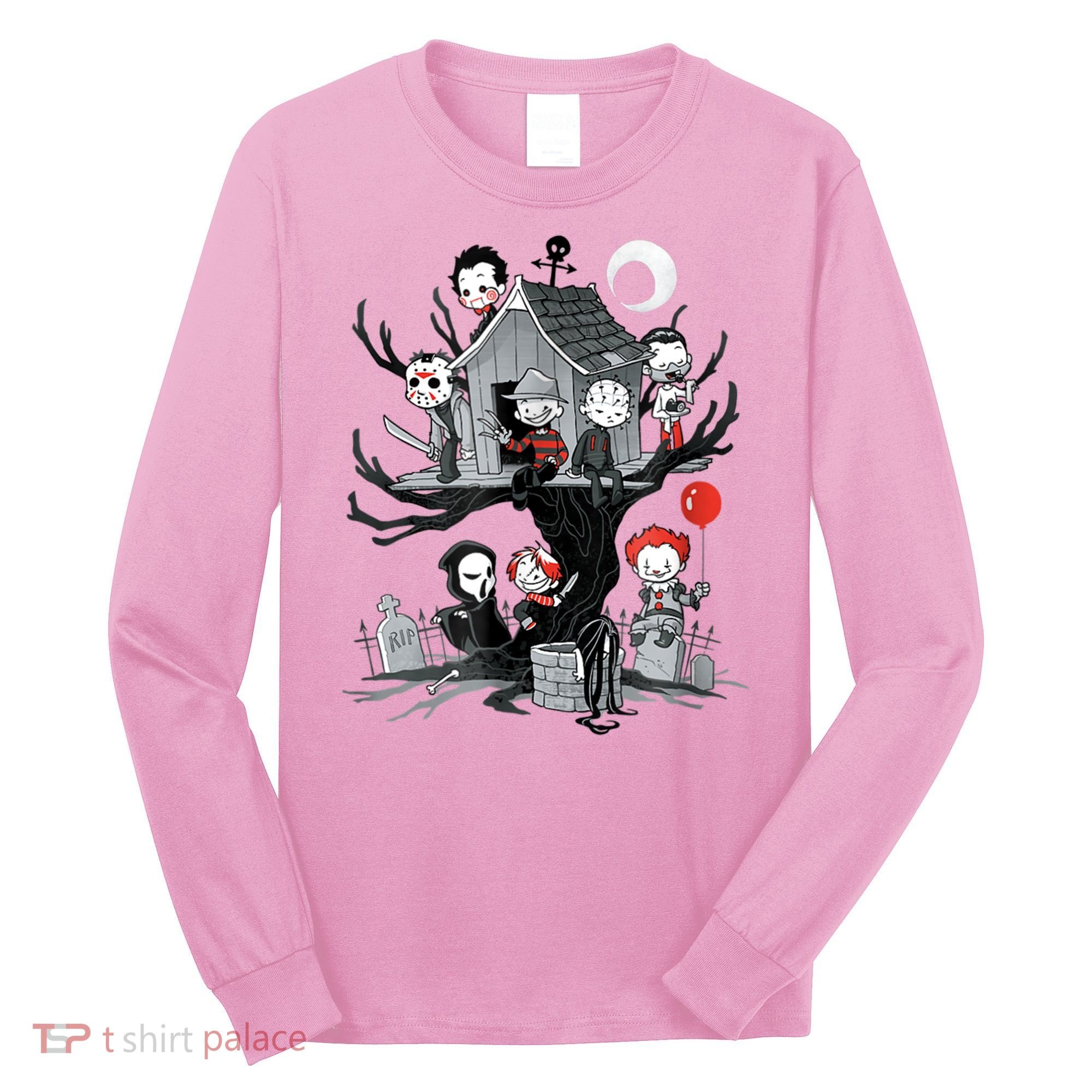 Horror Clubhouse Long Sleeve Shirt