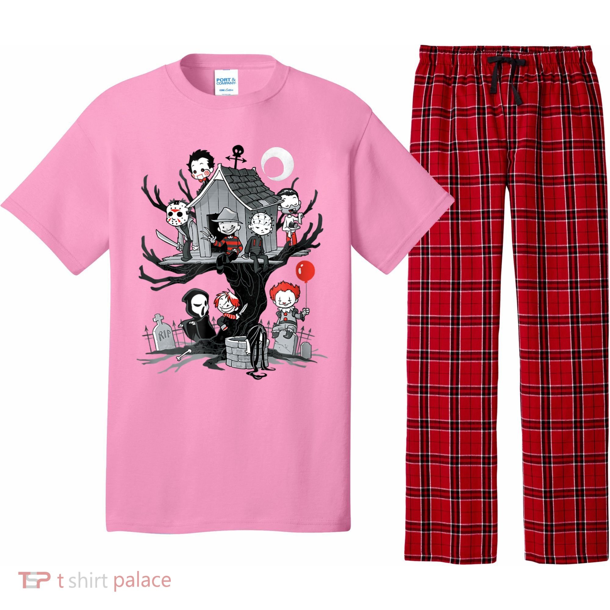 Horror Clubhouse Pajama Set