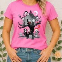Horror Clubhouse Women's T-Shirt thumb 2