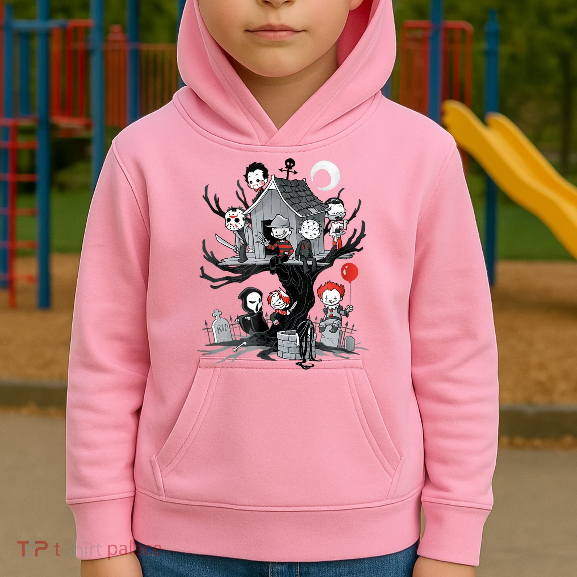 Horror Clubhouse Kids Hoodie