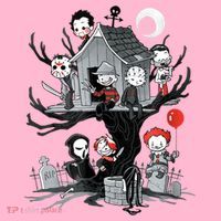 Horror Clubhouse Kids Hoodie thumb 5