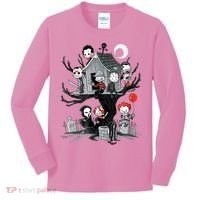 Horror Clubhouse Kids Long Sleeve Shirt thumb 0