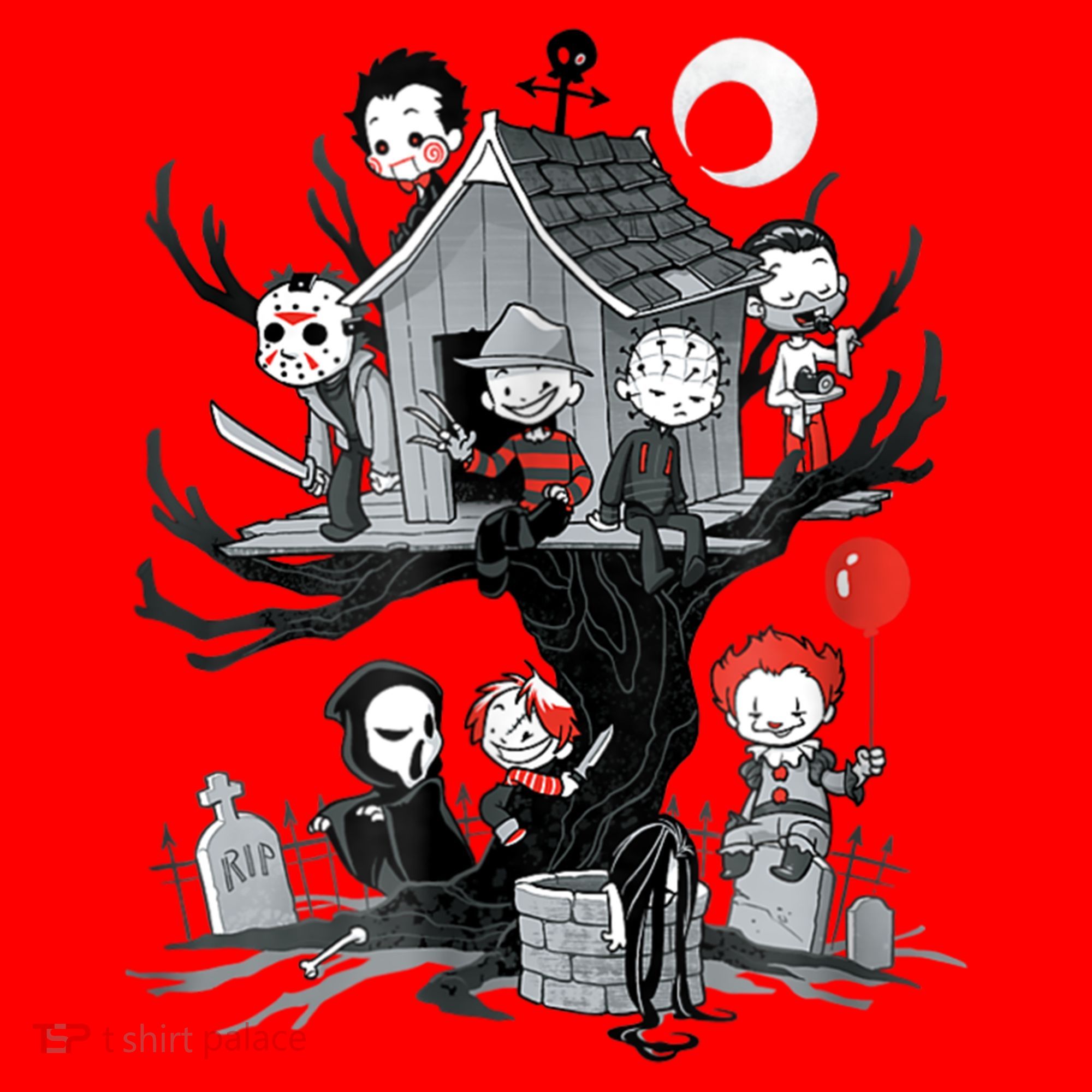 Horror Clubhouse Santa Hat