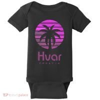 Hvar Croatia Baby Bodysuit thumb 0
