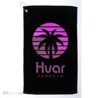 Hvar Croatia Golf Towel thumb 0