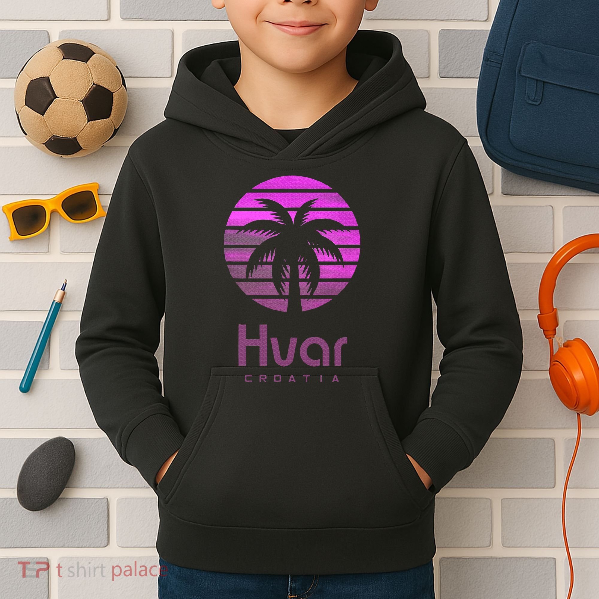 Hvar Croatia Kids Hoodie