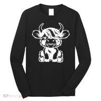 Highland Cow Long Sleeve Shirt thumb 0
