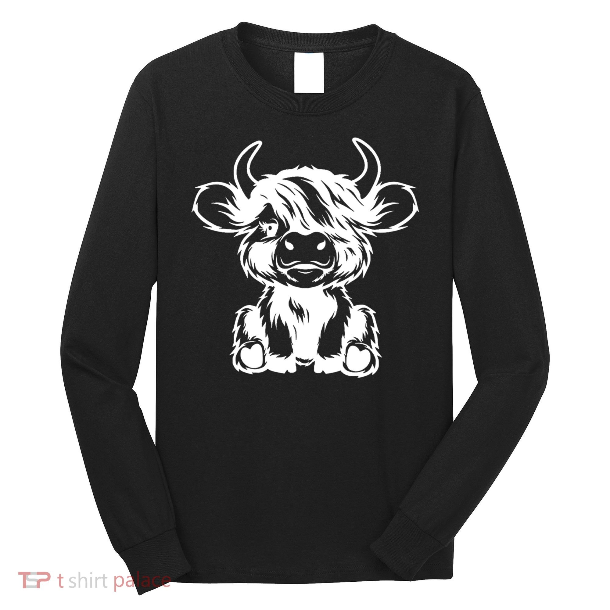 Highland Cow Long Sleeve Shirt