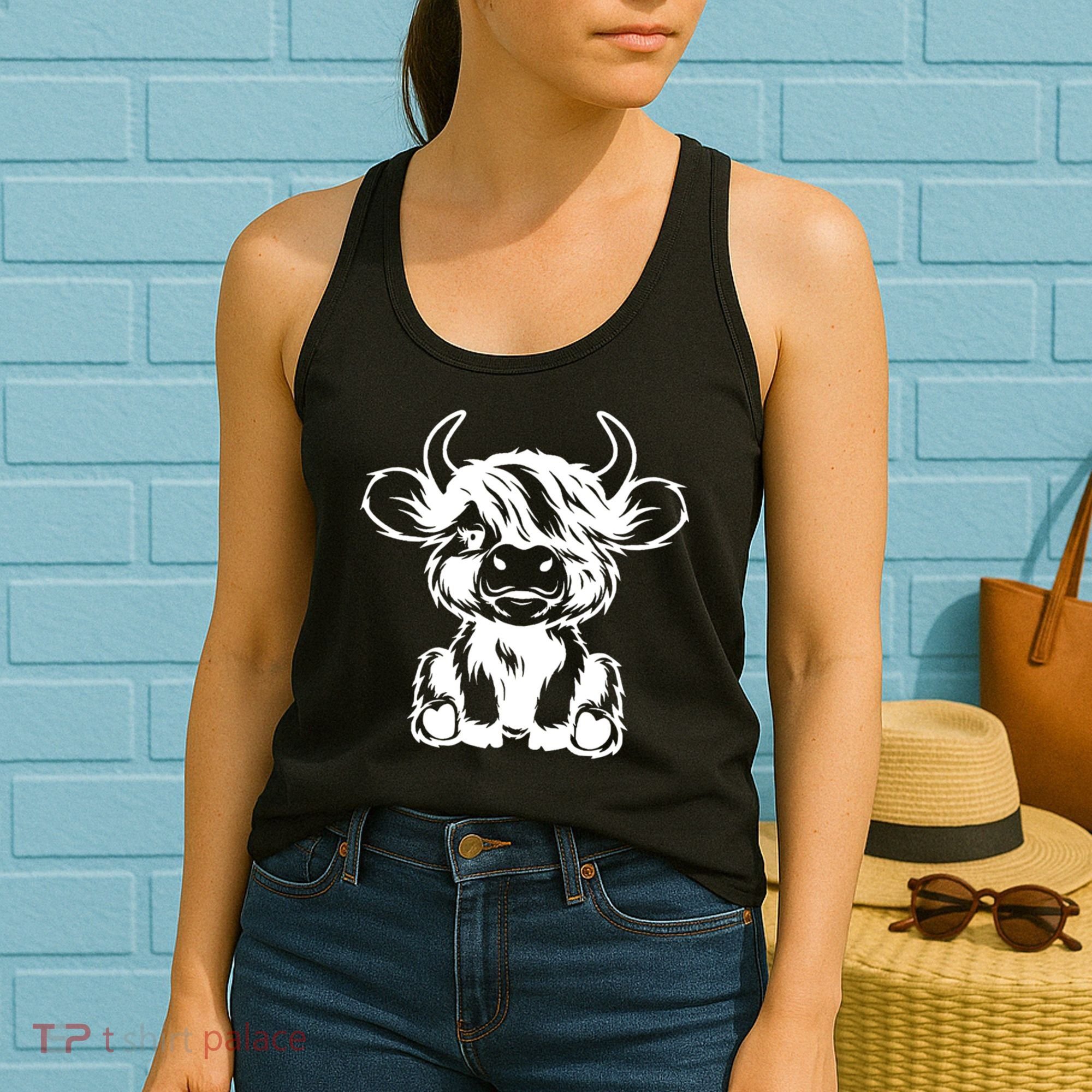 Highland Cow Women's Tank Top