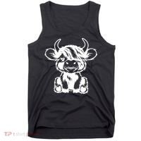 Highland Cow Tank Top thumb 0