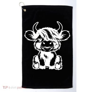 Highland Cow Golf Towel