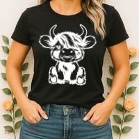 Highland Cow Women's T-Shirt thumb 2