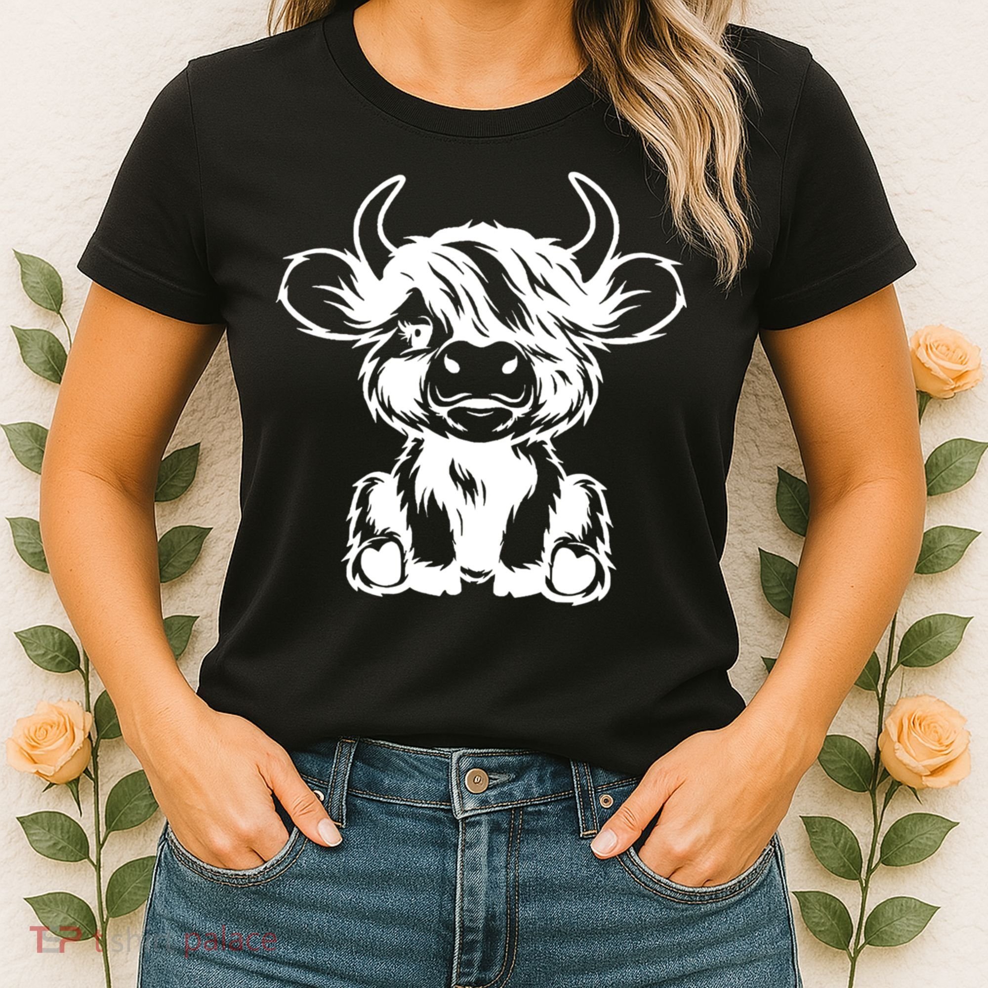 Highland Cow Women's T-Shirt