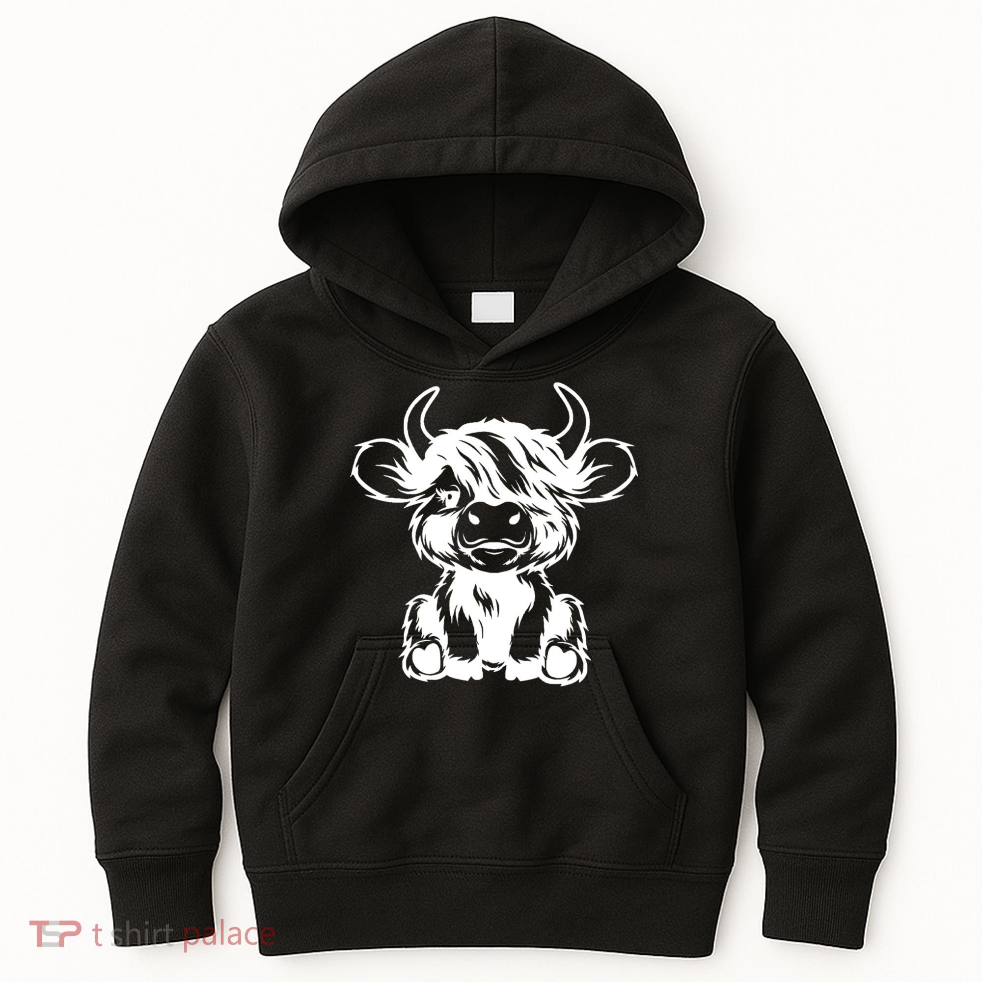 Highland Cow Kids Hoodie