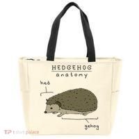 Hedgehog cute Hedgehogs Tote Bag thumb 0