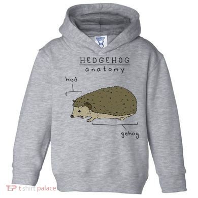Hedgehog cute Hedgehogs Toddler Hoodie