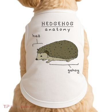 Hedgehog cute Hedgehogs Doggie Tank