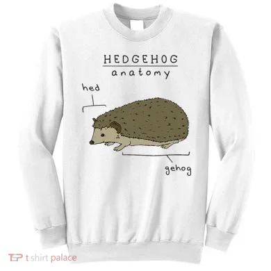 Hedgehog cute Hedgehogs Sweatshirt