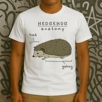 Hedgehog cute Hedgehogs T-Shirt thumb 3