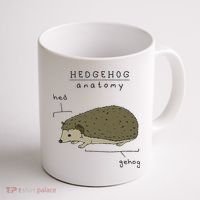 Hedgehog cute Hedgehogs Coffee Mug thumb 1