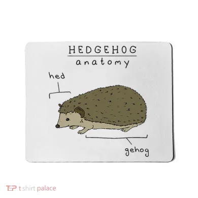 Hedgehog cute Hedgehogs Mousepad