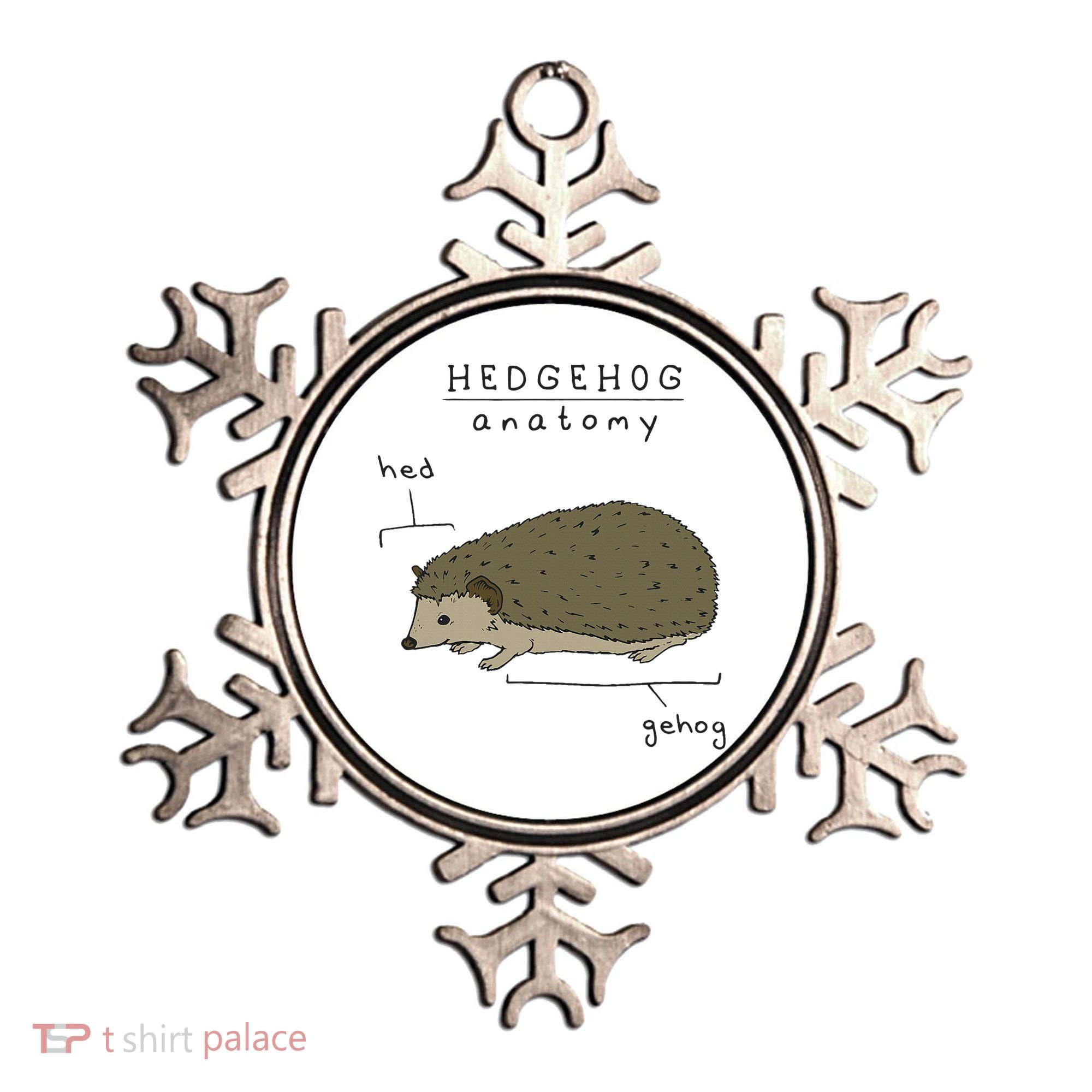 Hedgehog cute Hedgehogs Ornament
